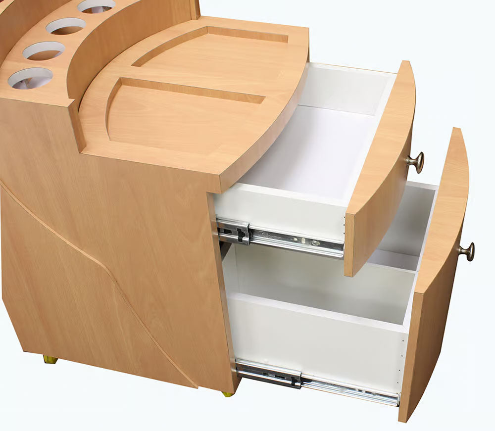 Elegant & Functional Salon Pedi-Trolley by Arion Beauty (Assorted Design)