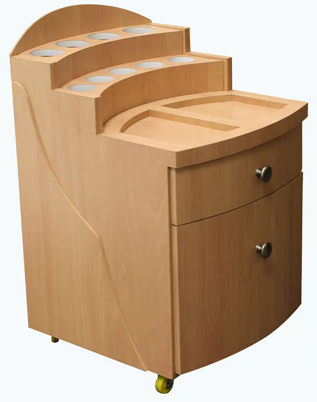 Elegant & Functional Salon Pedi-Trolley by Arion Beauty (Assorted Design)