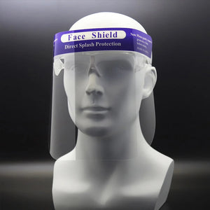 Face Shield + Eye Frame with Adjustable Nose Pads