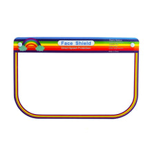 Load image into Gallery viewer, Kid&#39;s Face Shield - Rainbow
