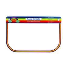 Load image into Gallery viewer, Kid&#39;s Face Shield - Rainbow
